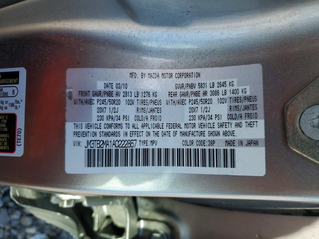 2010 Mazda Cx-9