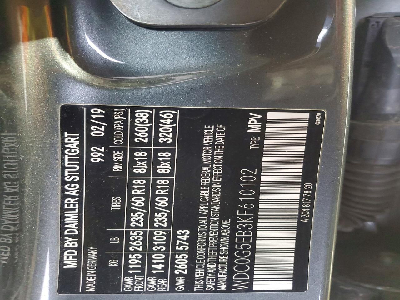 2019 Mercedes-Benz Glc 350e