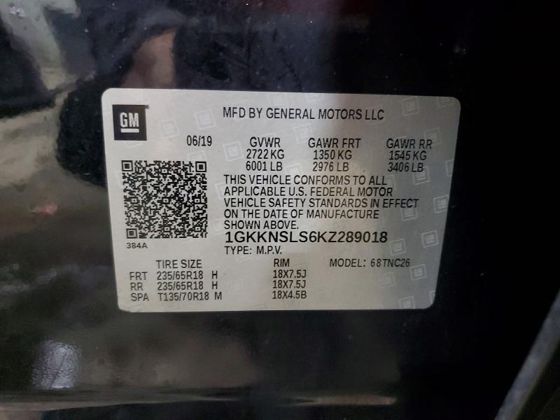 2019 GMC Acadia sle