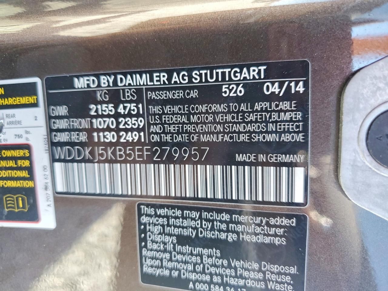 2014 Mercedes-Benz E 350