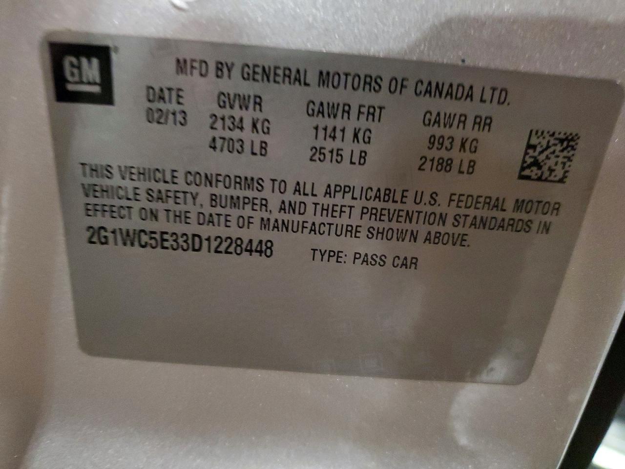 2013 Chevrolet Impala ltz