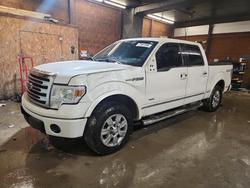 Salvage trucks for sale at Ebensburg, PA auction: 2012 Ford F150 Supercrew