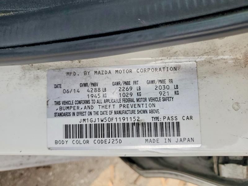 2015 Mazda 6 Grand Touring