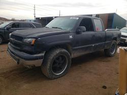 Chevrolet Silverado K1500 salvage cars for sale: 2004 Chevrolet Silverado K1500
