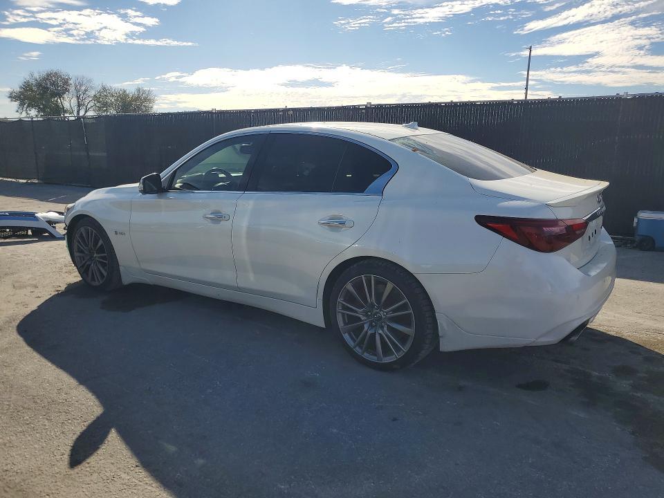 2019 Infiniti Q50 red Sport 400