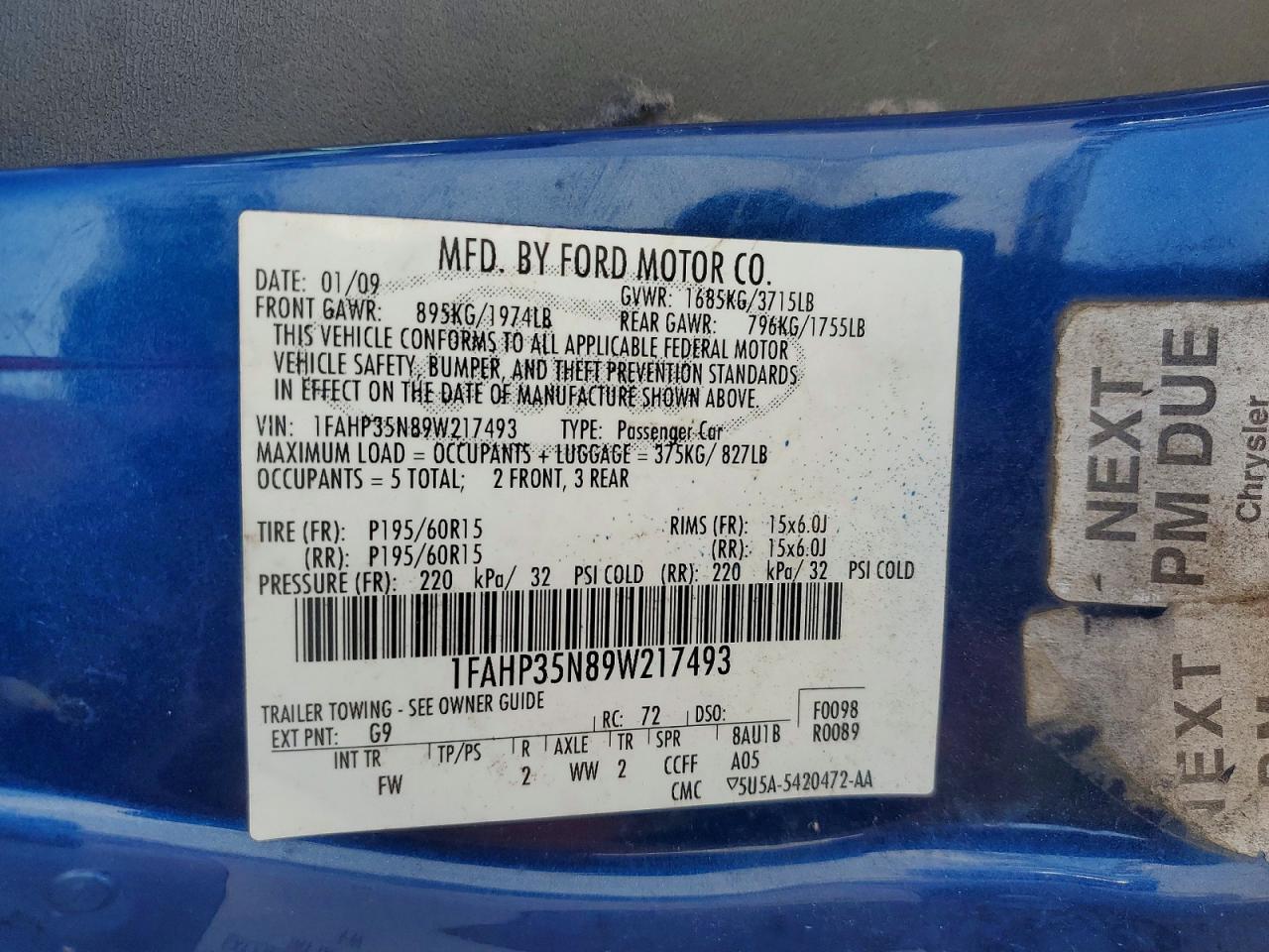 2009 Ford Focus se