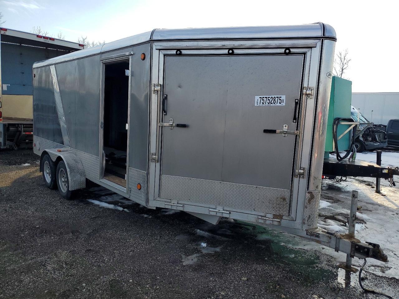 2018 R & R Enclosed Snowmobile Trailer