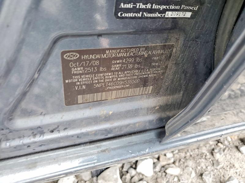 2009 Hyundai Sonata gls