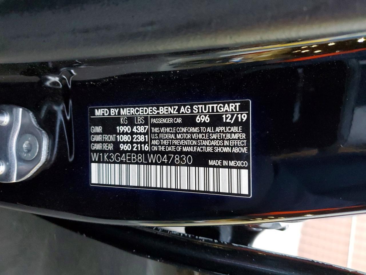 2020 Mercedes-Benz A 220