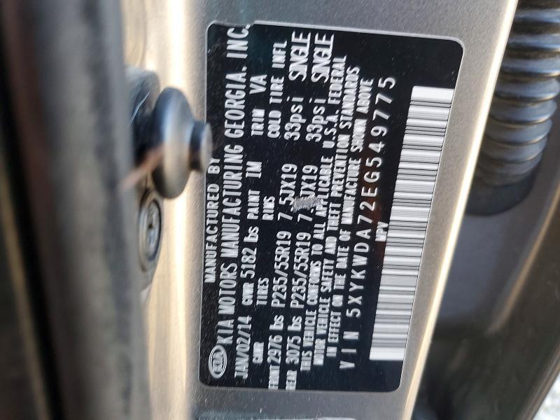 2014 KIA Sorento sx Limited