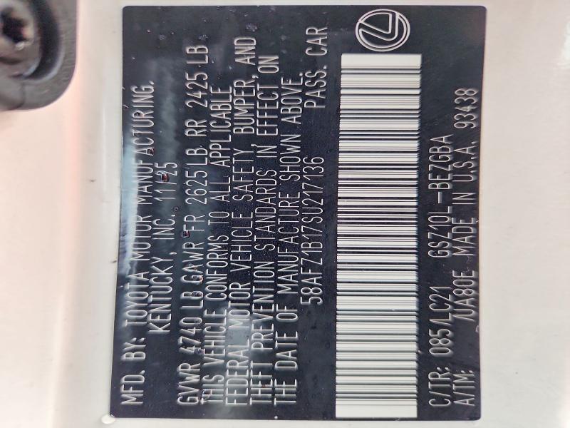 2025 Lexus Es 350 Base