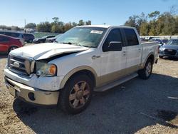 2007 Ford F150 Supercrew en venta en Riverview, FL
