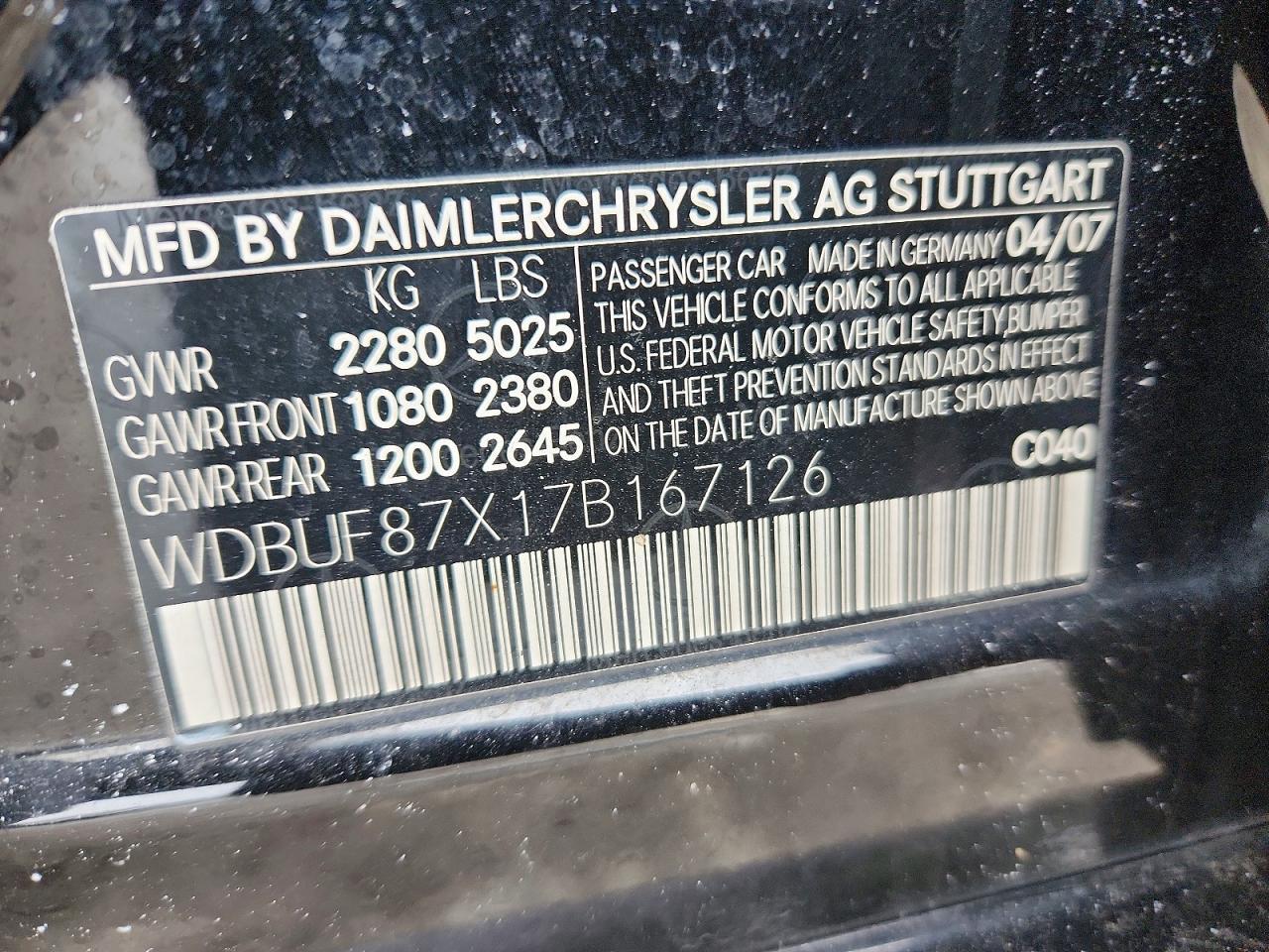 2007 Mercedes-Benz E 350 4matic