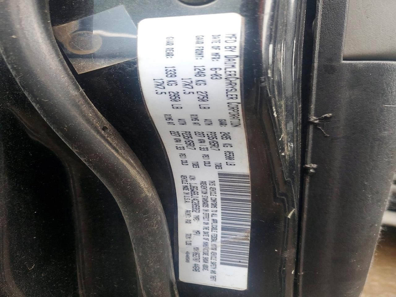 2004 Jeep Grand Cherokee Overland