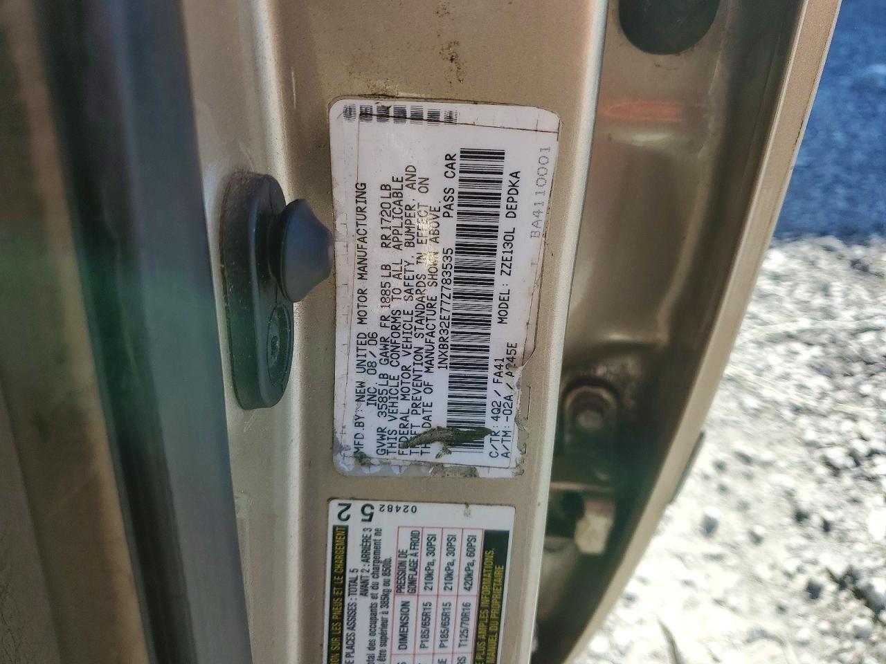 2007 Toyota Corolla ce