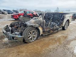 Salvage trucks for sale at Davison, MI auction: 2015 Ford F150 Supercrew
