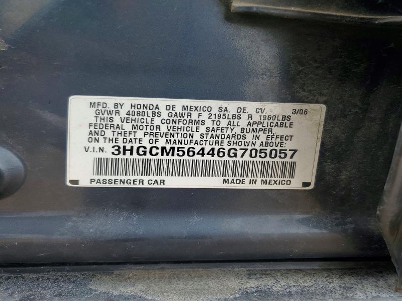 2006 Honda Accord lx