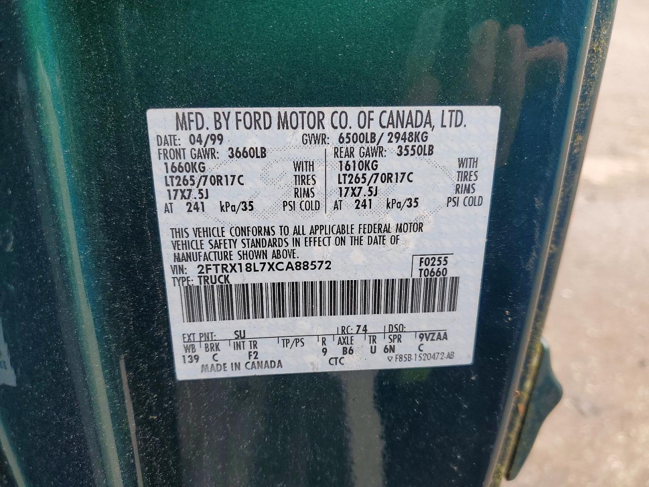 1999 Ford F150