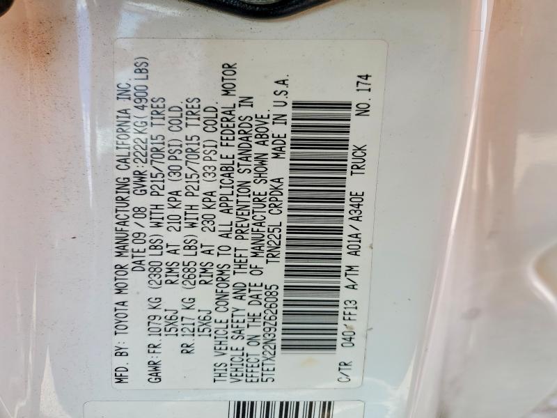 2009 Toyota Tacoma Base