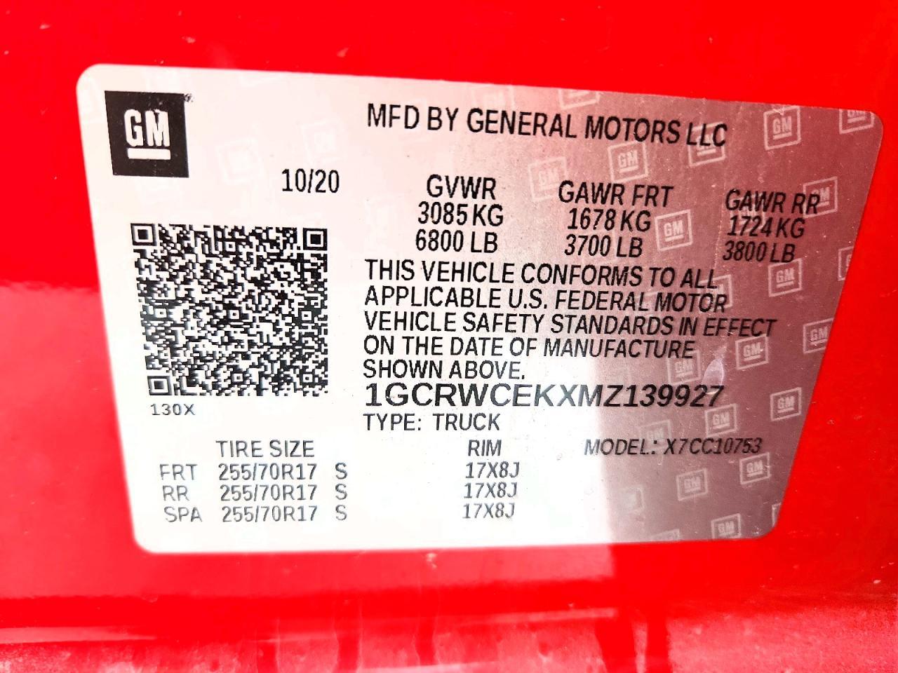 2021 Chevrolet Silverado C1500 LT