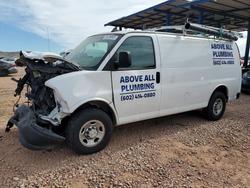 Salvage cars for sale from Copart -no: 2021 Chevrolet Express G2500 Utility / Service Van