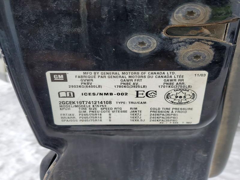 2004 Chevrolet Silverado K1500
