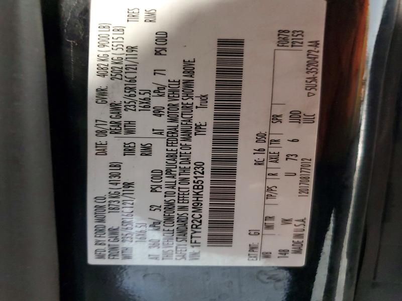 2017 Ford Transit T-250