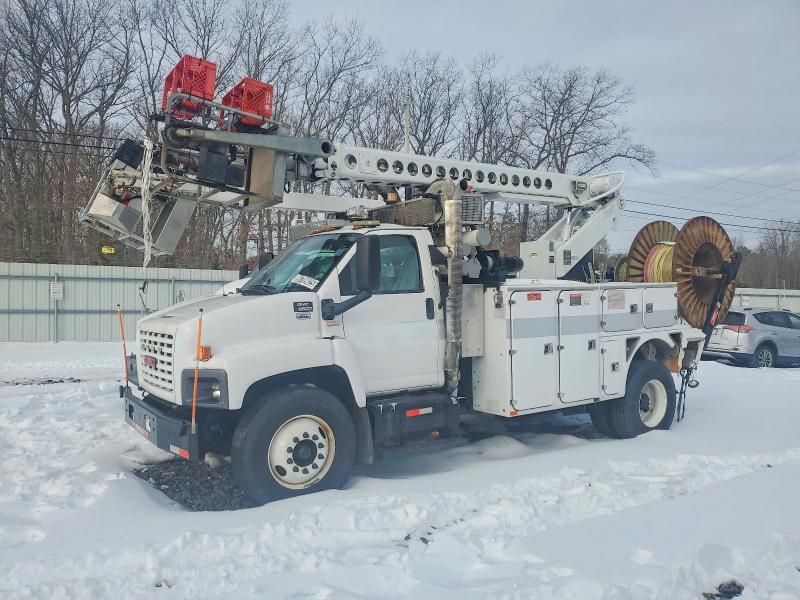 2009 GMC C8500 Cable Placer Bucket Truck