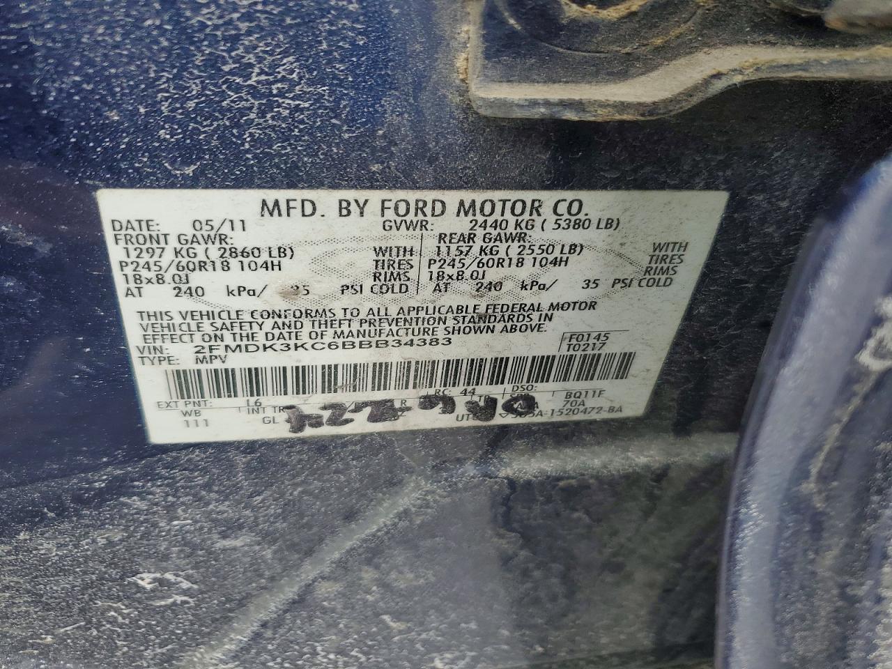 2011 Ford Edge Limited