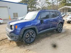 Salvage cars for sale from Copart Austell, GA: 2017 Jeep Renegade Latitude