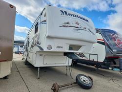 Salvage trucks for sale at Moraine, OH auction: 2006 Keystone 2006 Keystone Montana Camper