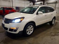 Chevrolet salvage cars for sale: 2014 Chevrolet Traverse lt