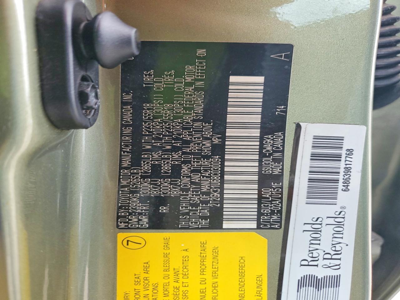 2008 Lexus Rx 350