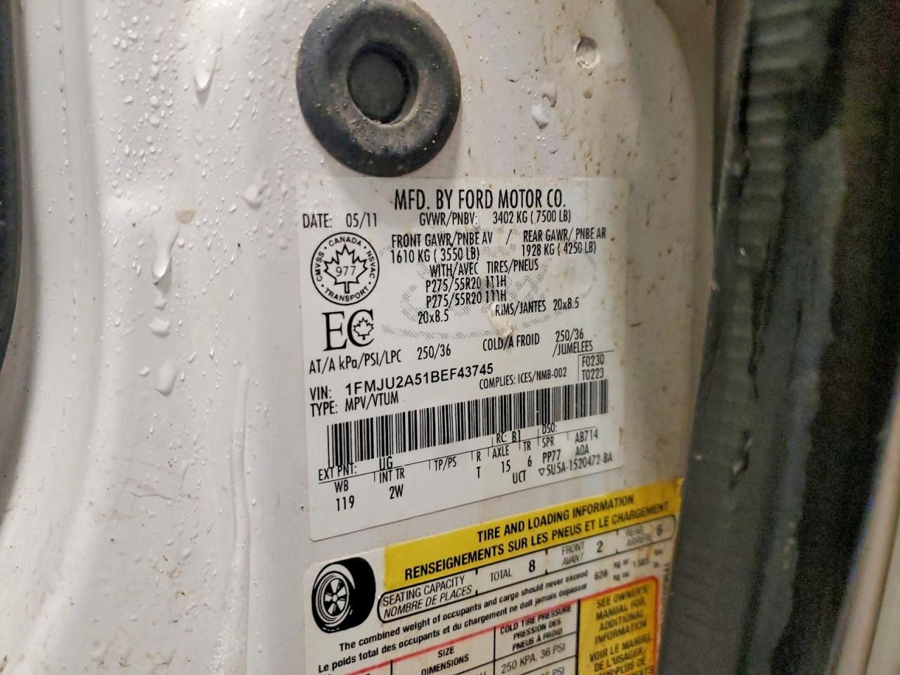 2011 Ford Expedition Limited