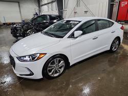 Hyundai Elantra Vehiculos salvage en venta: 2017 Hyundai Elantra se