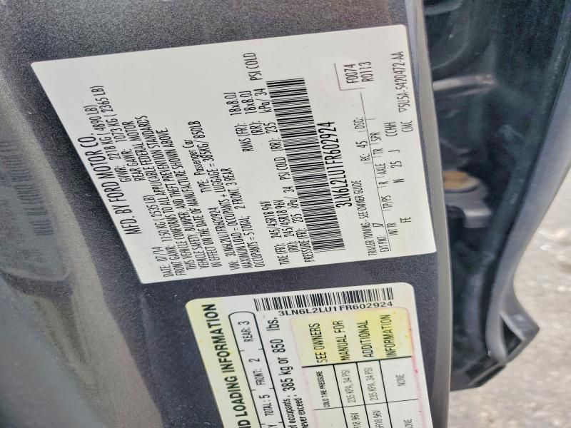 2015 Lincoln Mkz Hybrid