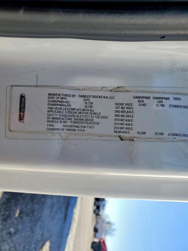 2016 Freightliner Cascadia 125 Semi Truck