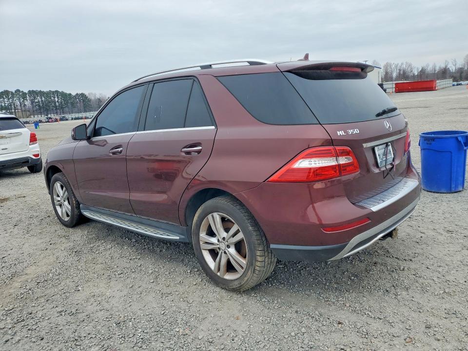 2015 Mercedes-Benz Ml 350 4matic