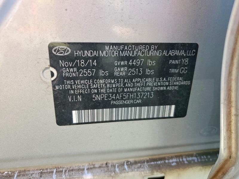 2015 Hyundai Sonata Limited