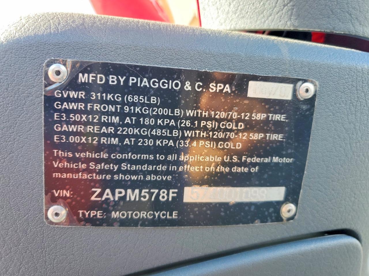 2007 Piaggio Fly 150