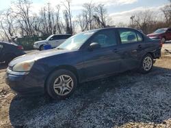 Chev salvage cars for sale: 2005 Chev Malibu