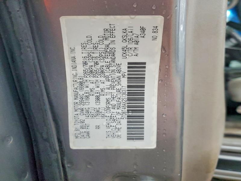 2002 Toyota Sequoia Limited