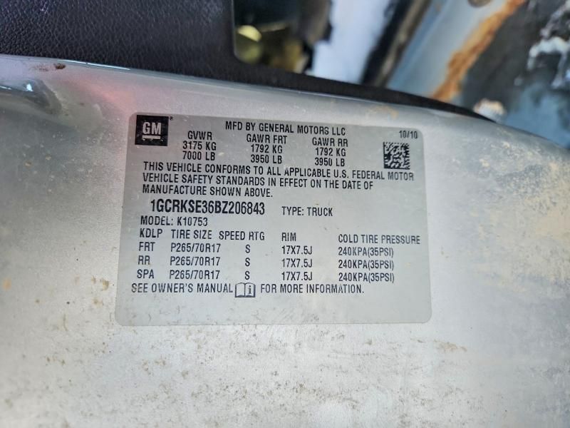 2011 Chevrolet Silverado K1500 LT