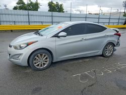 Hyundai salvage cars for sale: 2015 Hyundai Elantra se
