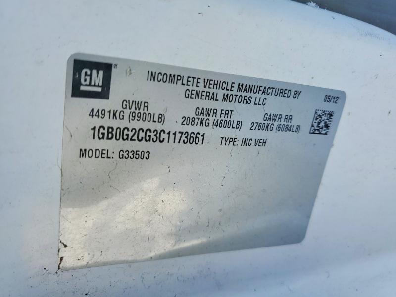 2012 Chevrolet Express G3500