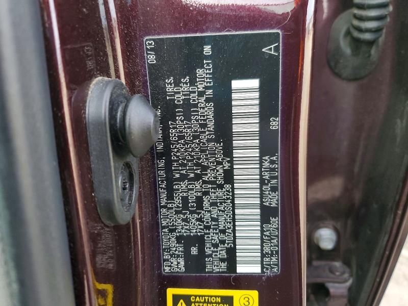 2013 Toyota Highlander Base