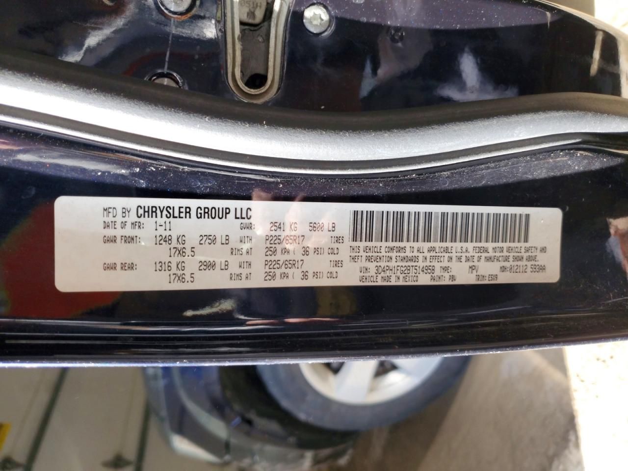 2011 Dodge Journey Mainstreet