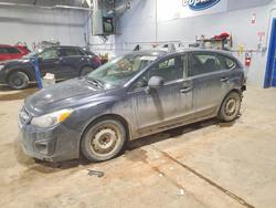 Salvage cars for sale from Copart Moncton, NB: 2013 Subaru Impreza Premium