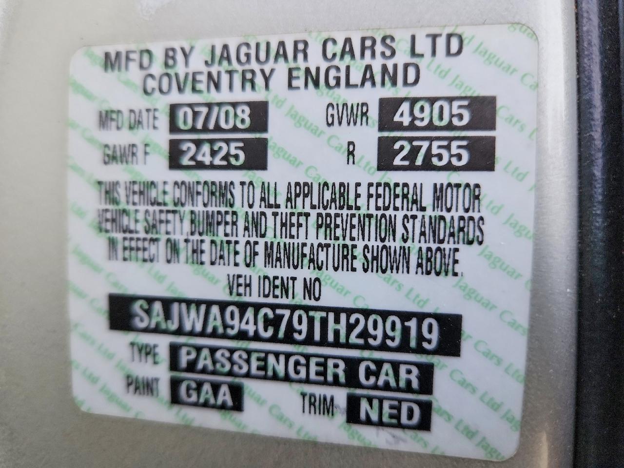 2009 Jaguar Xj Portfolio