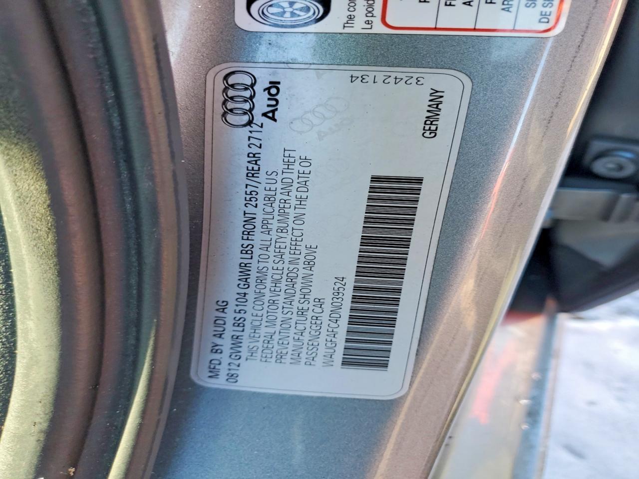 2013 Audi A6 Premium Plus